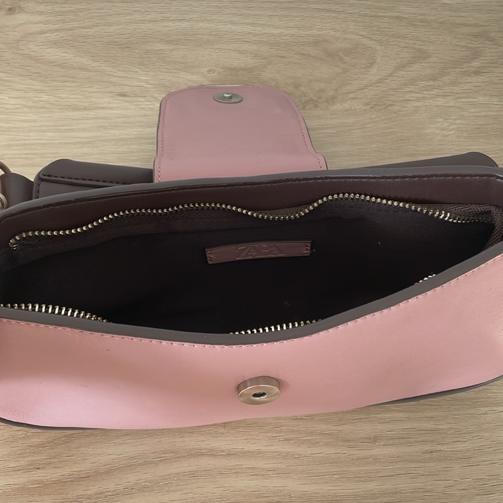 Zara Baguette Bag with Buckle - Picture 2 of 3